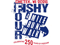 38th Annual Chetek Fishy Four logo